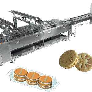 Sandwich Biscuit  Packing Machine